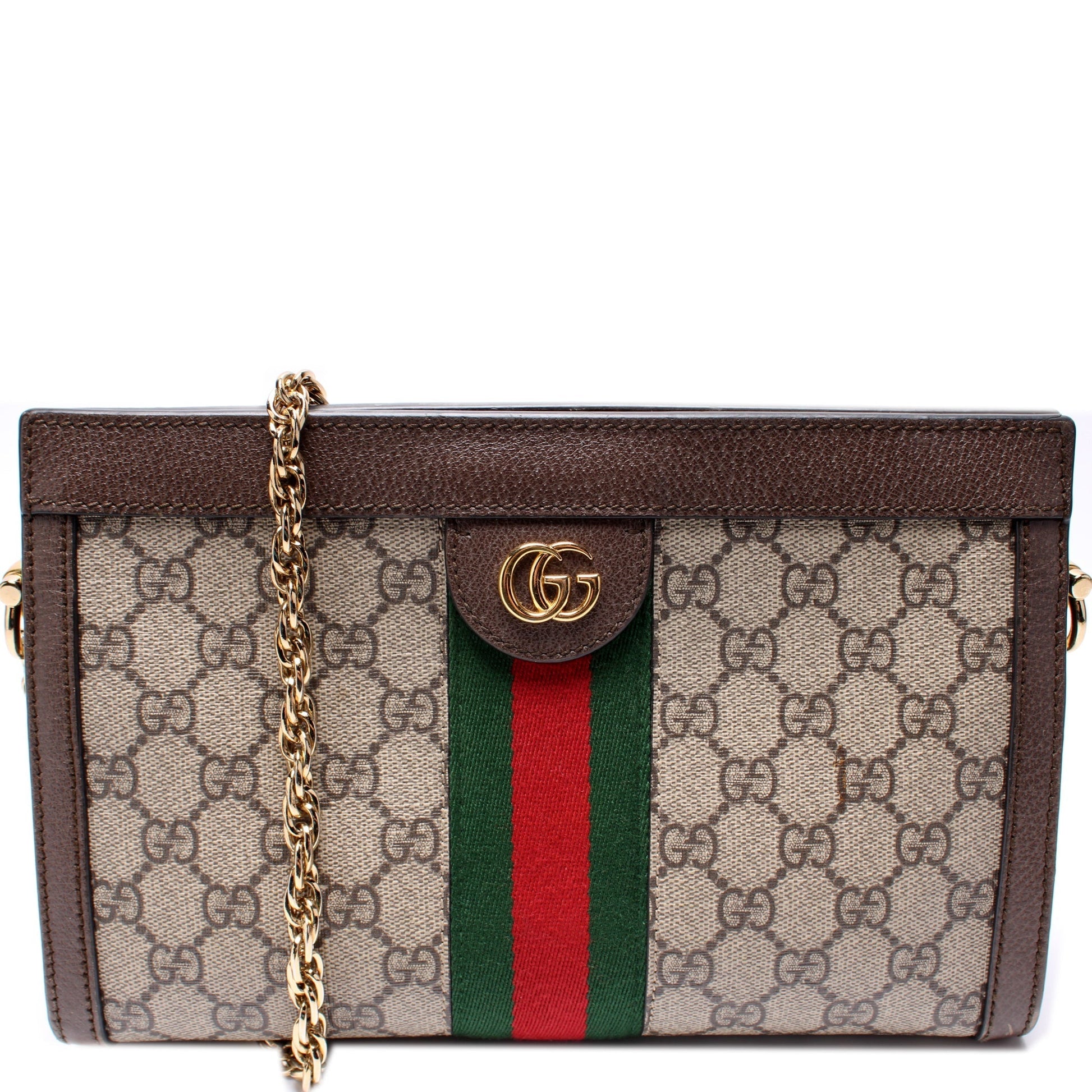 Gucci GG Supreme Ophidia Small Chain Travel Bag Chain 9