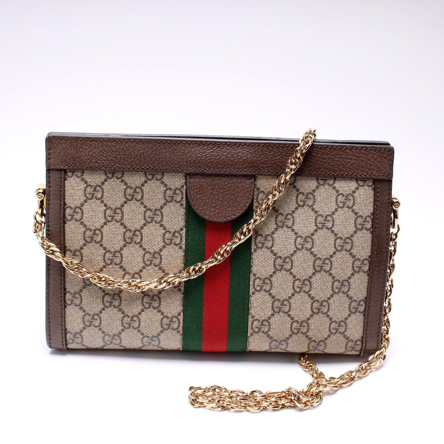 Gucci GG Supreme Ophidia Small Chain Travel Bag Chain 9