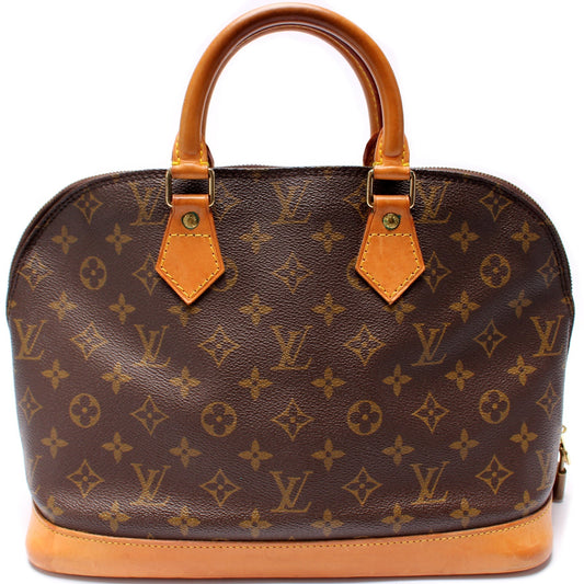 Louis Vuitton Alma PM Older Monogram Handbag Older 9