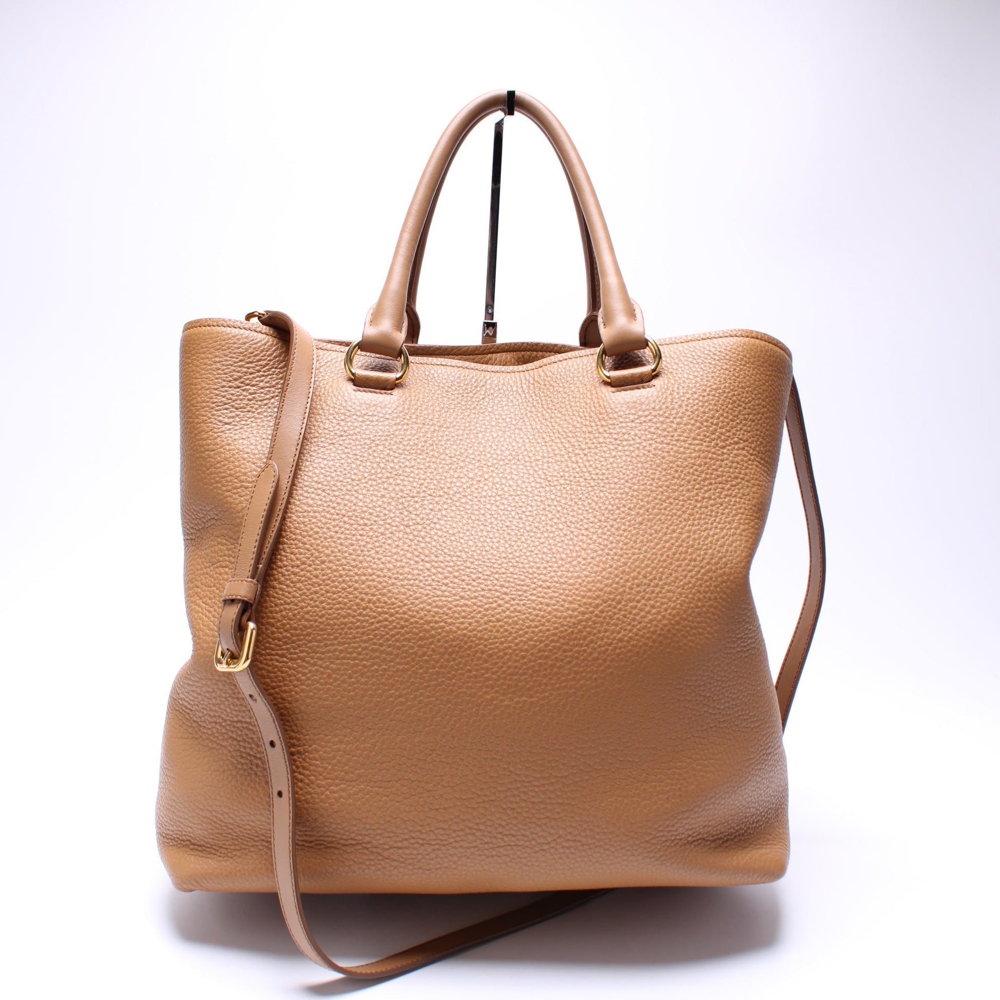 Prada Vitello Daino Pocket Tote Bag