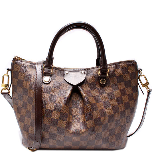 Louis Vuitton Siena Ebene PM Damier Handbag Ebene 8