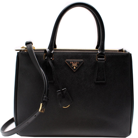 Prada Saffiano Lux Galleria Bag Medium Travel Bag
