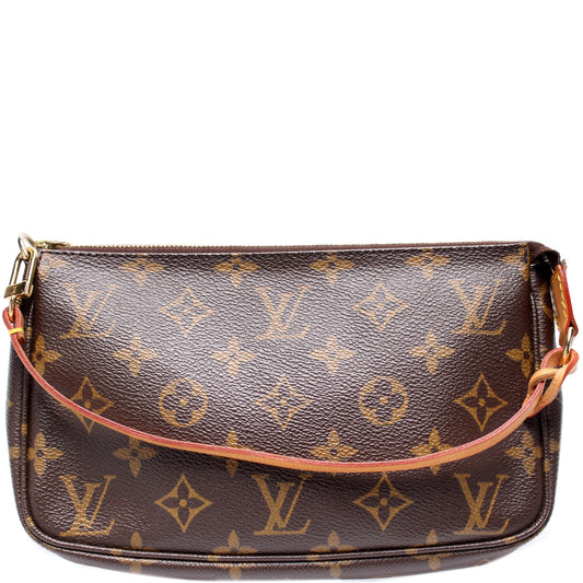 Louis Vuitton Pochette Acessoires Monogram Clutch Bag