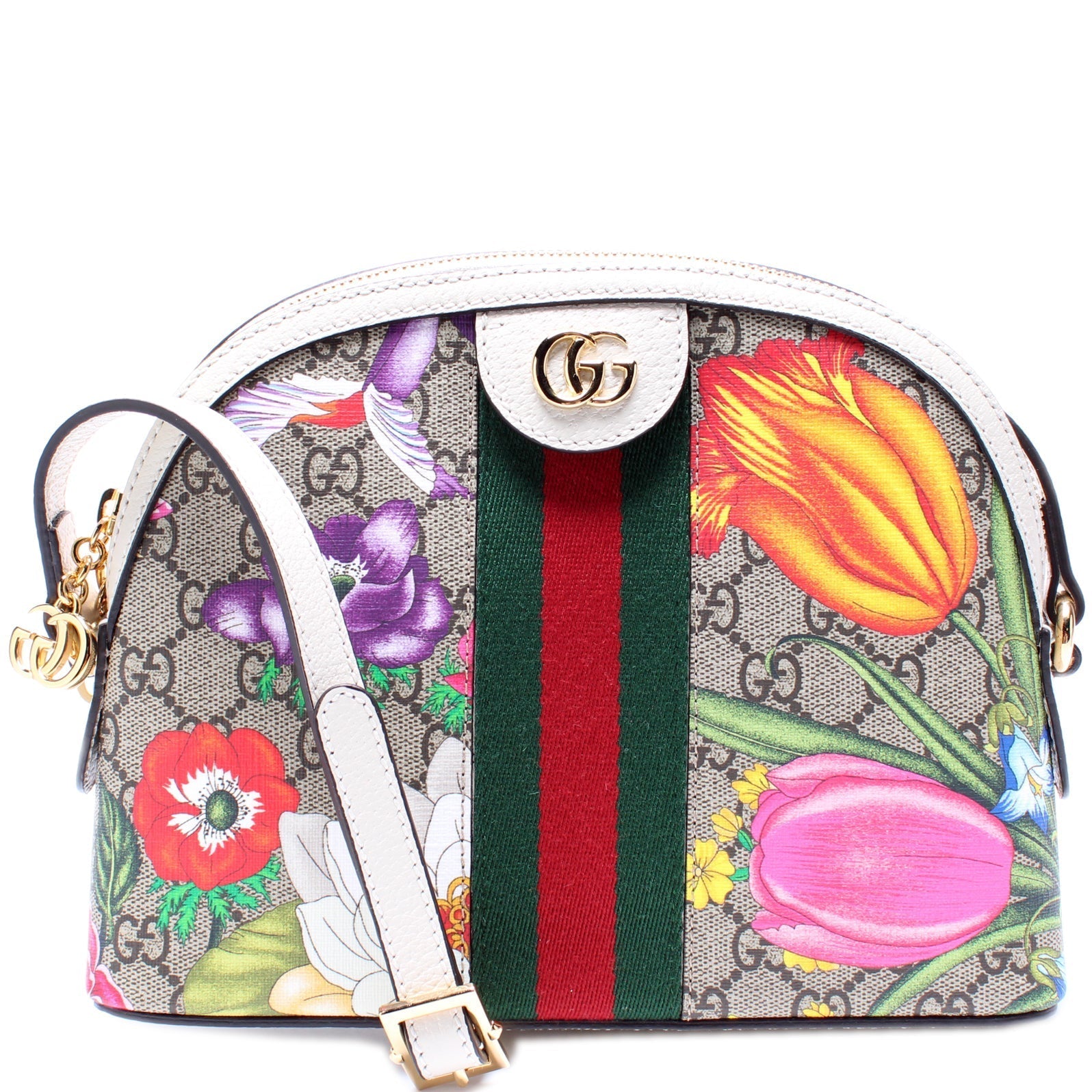 Gucci Ophidia GG Flora Small Crossbody Bag Crossbody 3