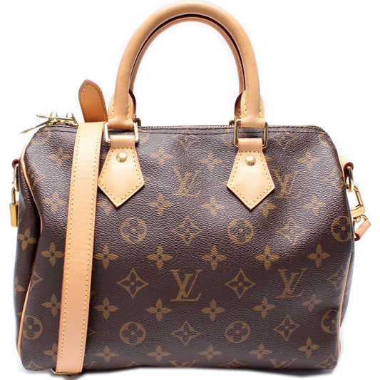 Louis Vuitton Speedy 25 Bandouliere Monogram Handbag Monogram 5