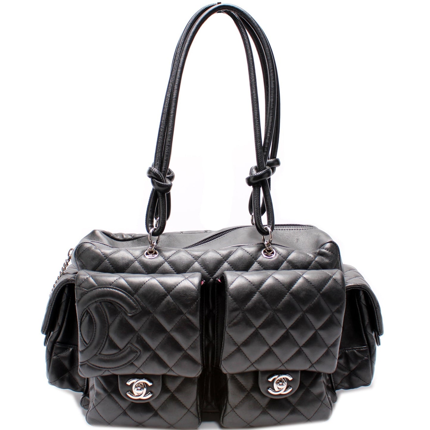 Chanel Cambon Multipocket Reporter Handbag Multipocket Reporter
