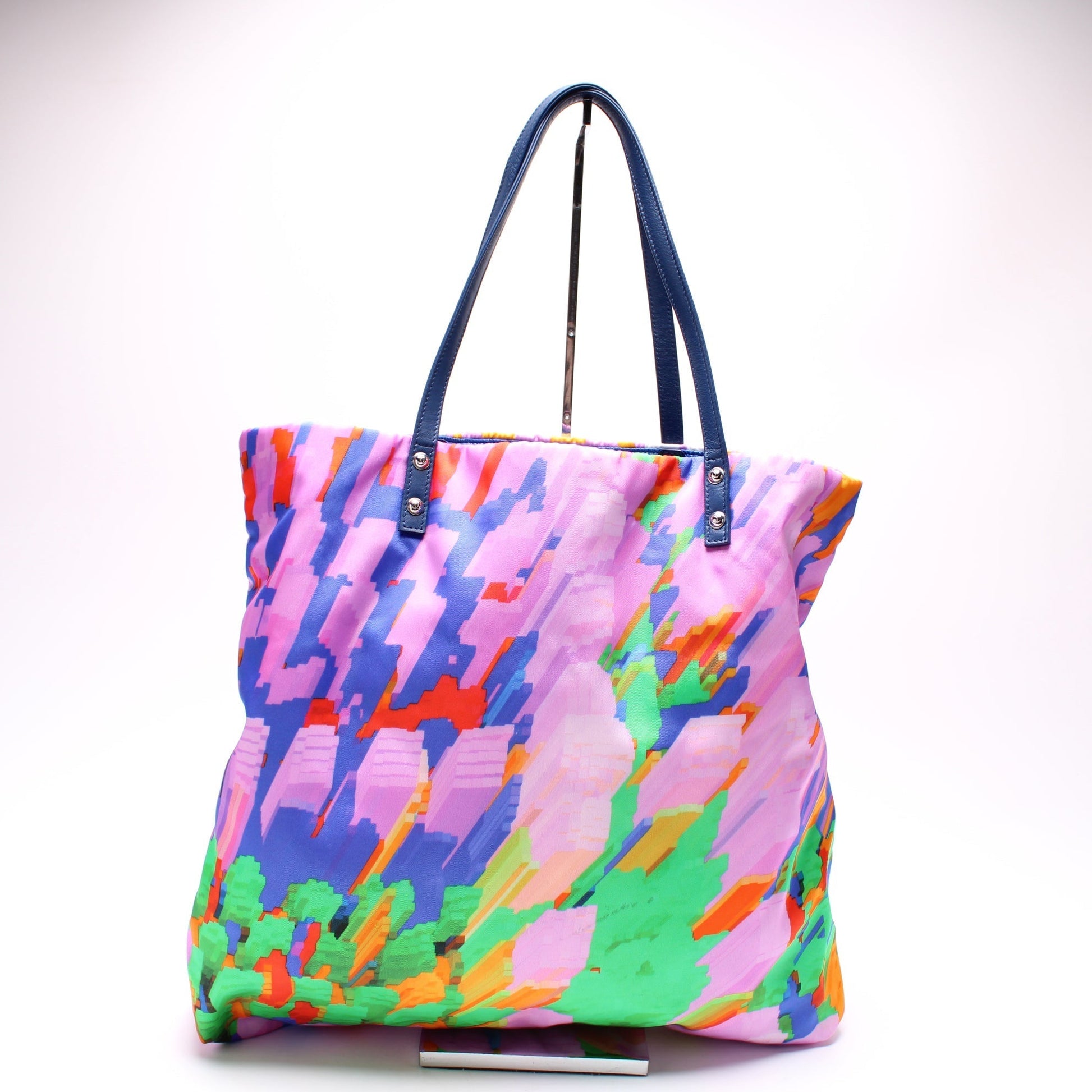 Chanel CC Printed Nylon Tote Bag