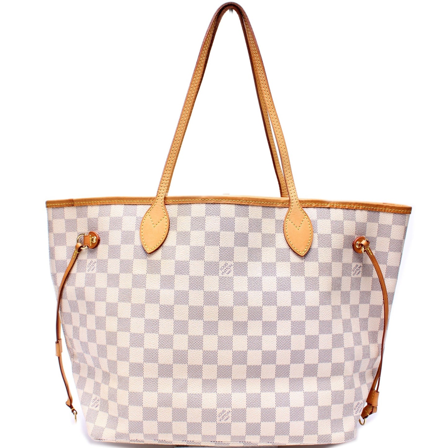 Louis Vuitton Neverfull MM Azur Damier Tote Bag Azur 18
