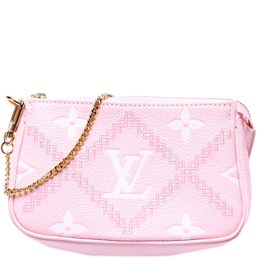Louis Vuitton Pochette Accessories Broderies Empreinte Clutch Bag
