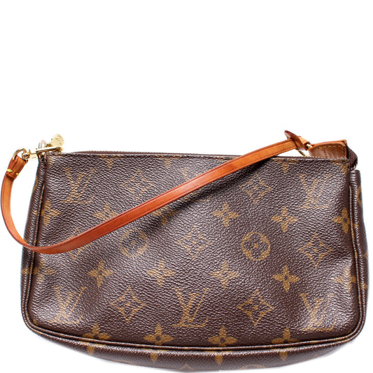 Louis Vuitton Pochette Accessories Monogram Clutch Bag Monogram 10