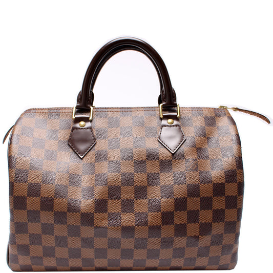 Louis Vuitton Speedy 30 Ebene Damier Handbag Ebene 22