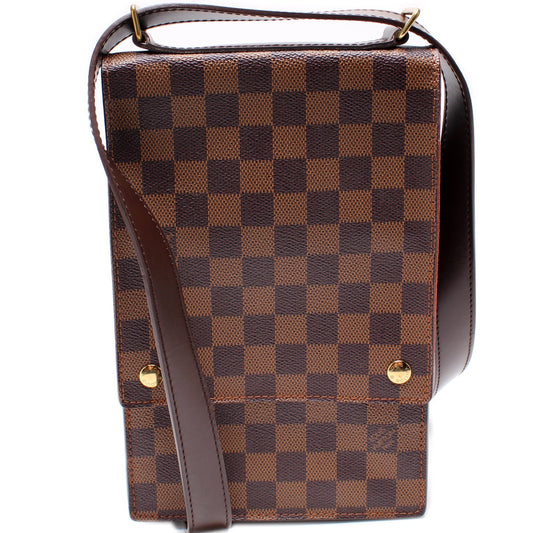 Louis Vuitton Portobello Ebene Damier Crossbody Bag