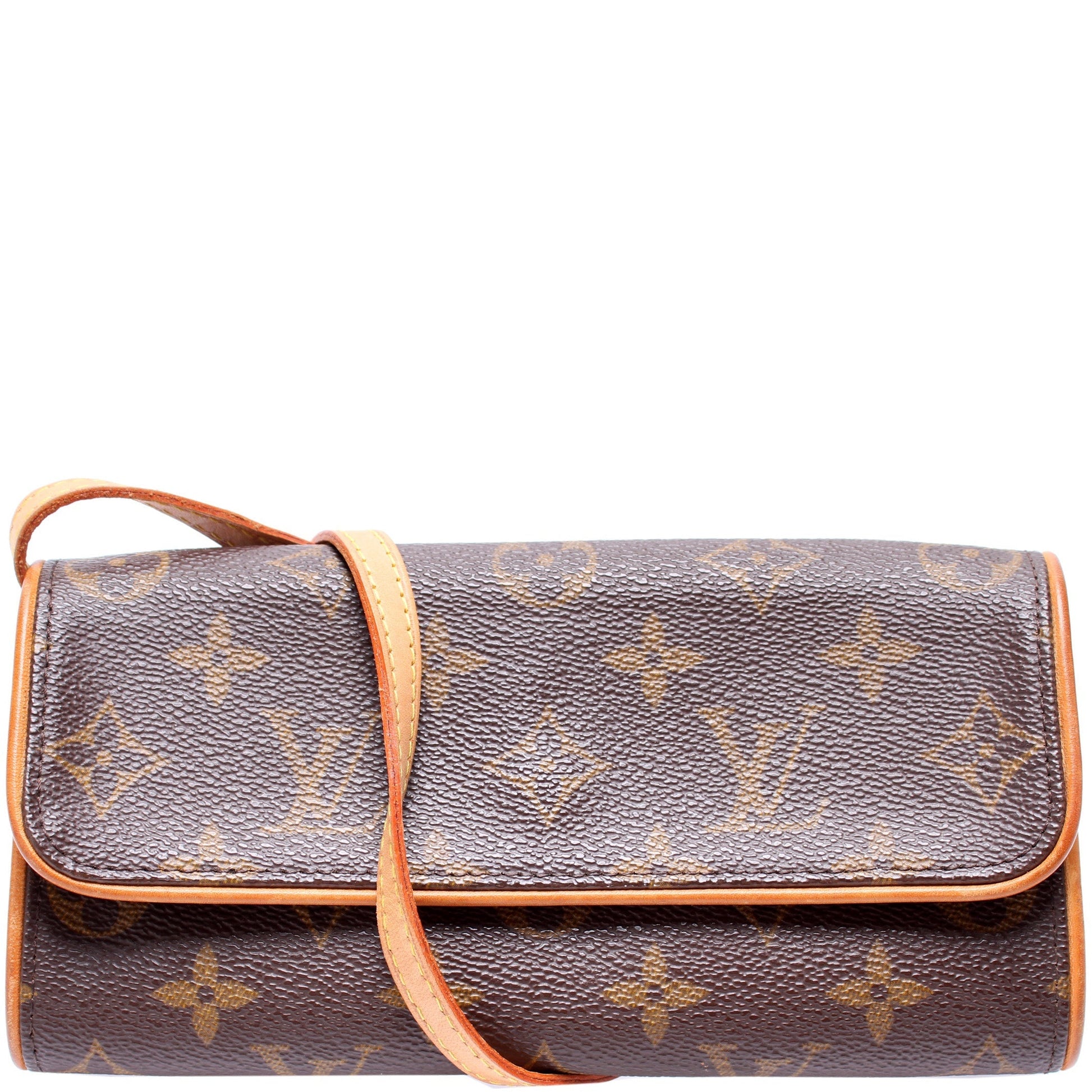 Louis Vuitton Pochette Twin PM Monogram Clutch Bag Pm Monogram