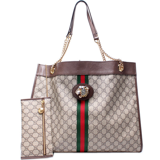 Gucci GG Supreme Rajah Tote Bag Tote 2