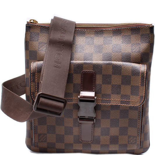 Louis Vuitton Pochette Meille Ebene Damier Clutch Bag Ebene 1