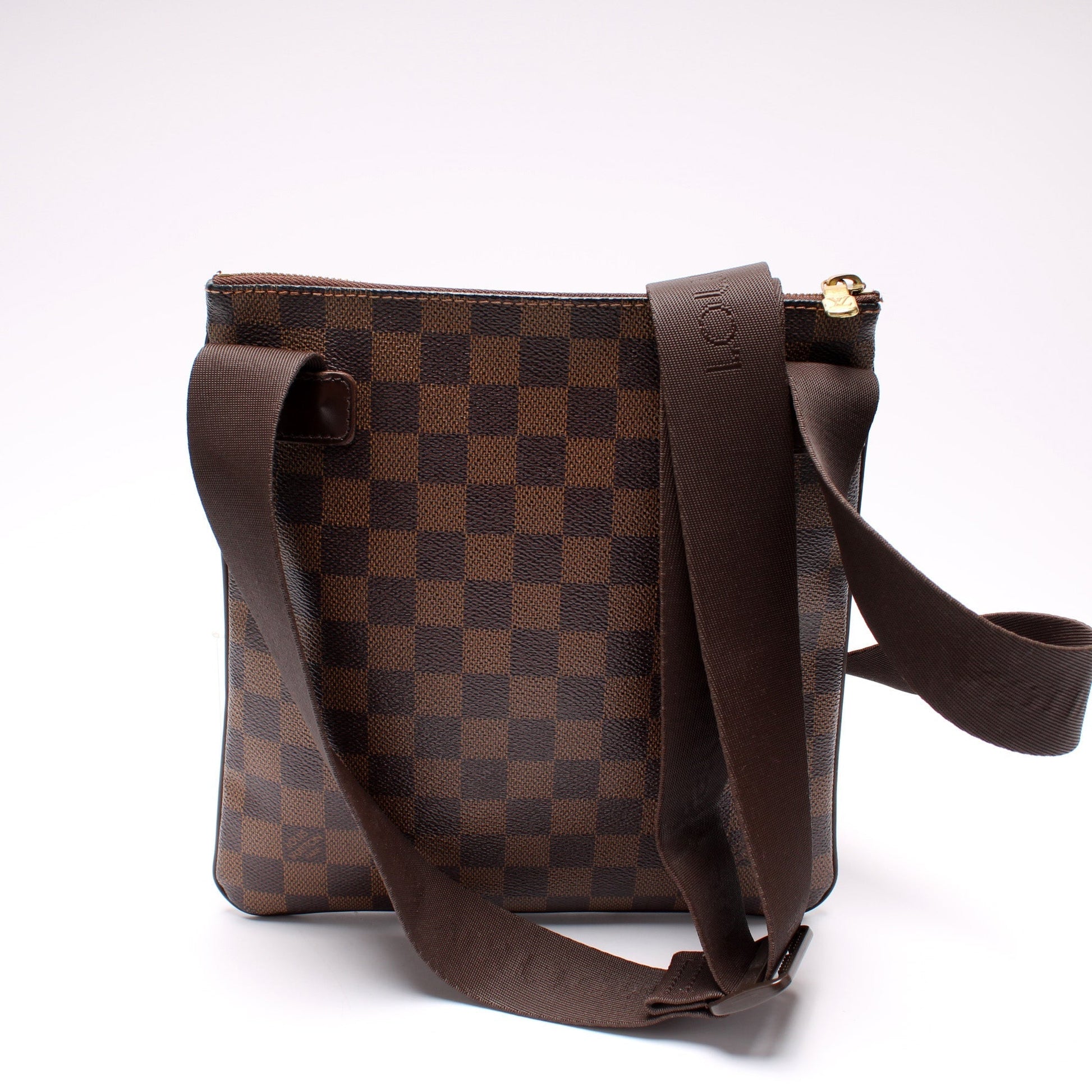 Louis Vuitton Pochette Meille Ebene Damier Clutch Bag Ebene 1