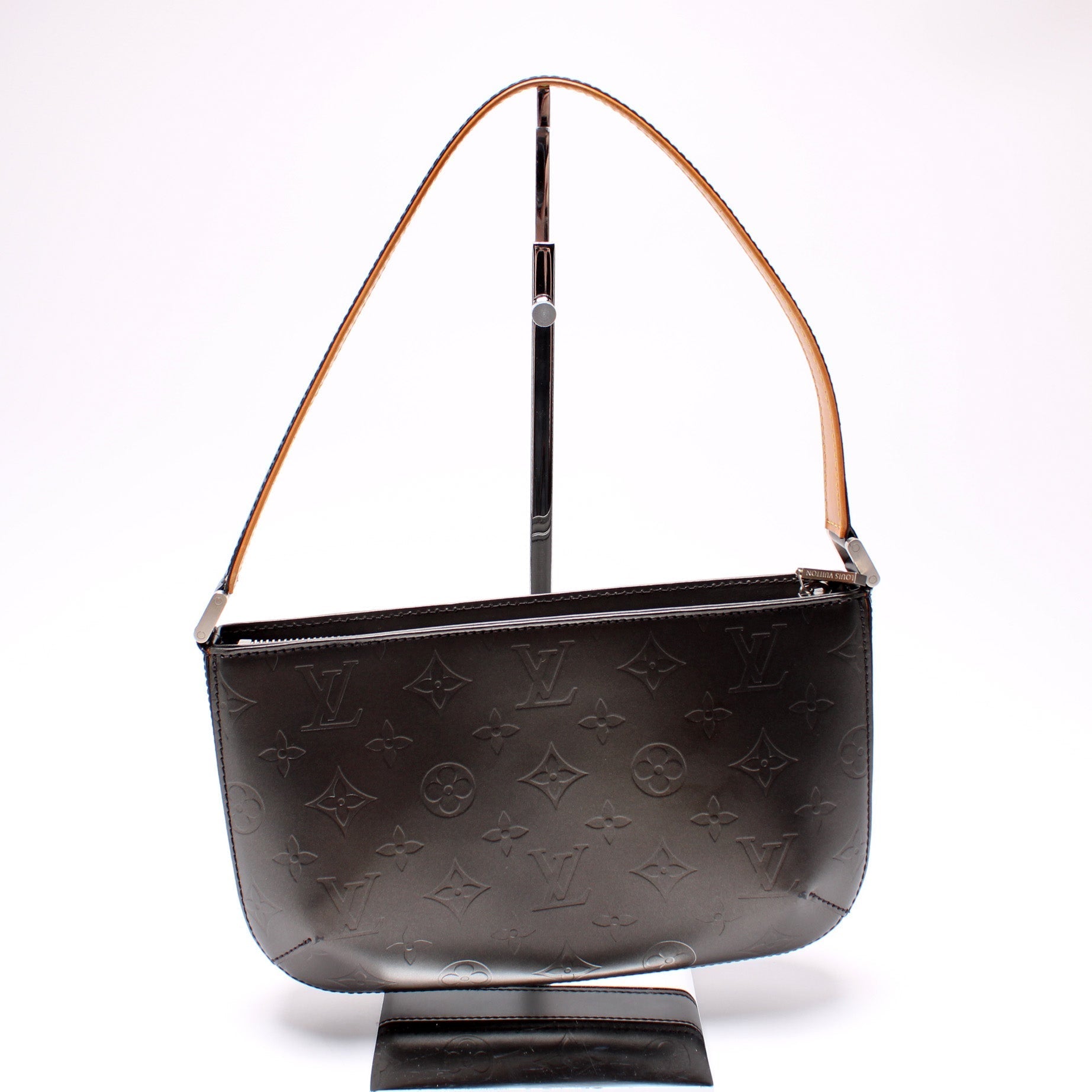 Louis Vuitton Fowler Matte Monogram Leather Handbag Leather 2