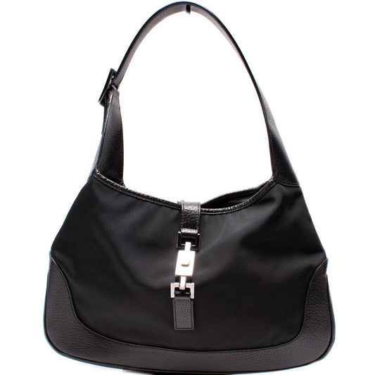 Gucci 001- Jackie Canvas Shoulder Bag