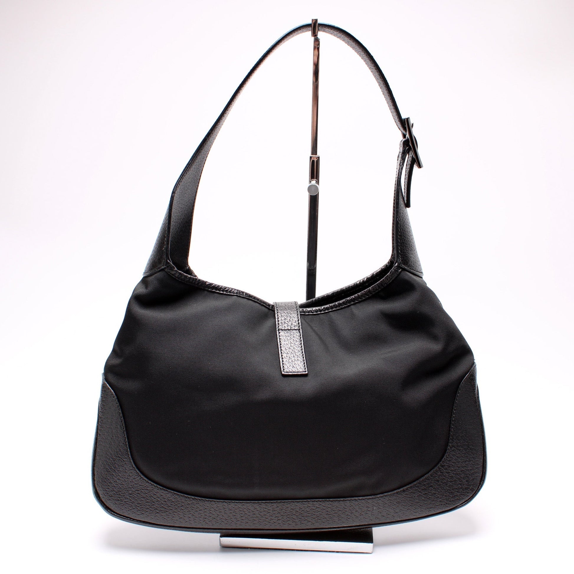 Gucci 001- Jackie Canvas Shoulder Bag