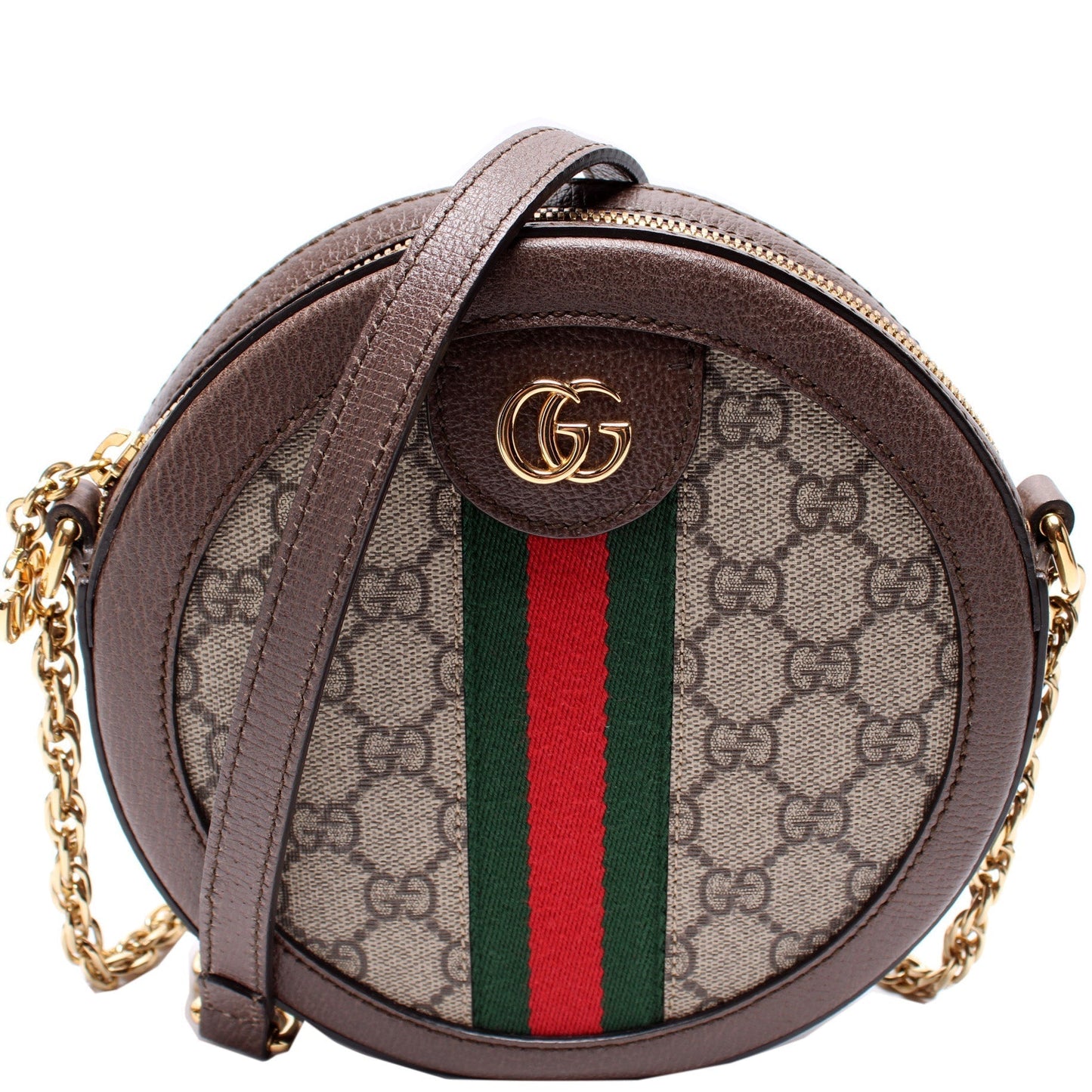 Gucci Ophidia GG Supreme Round Small Crossbody Bag Crossbody 2