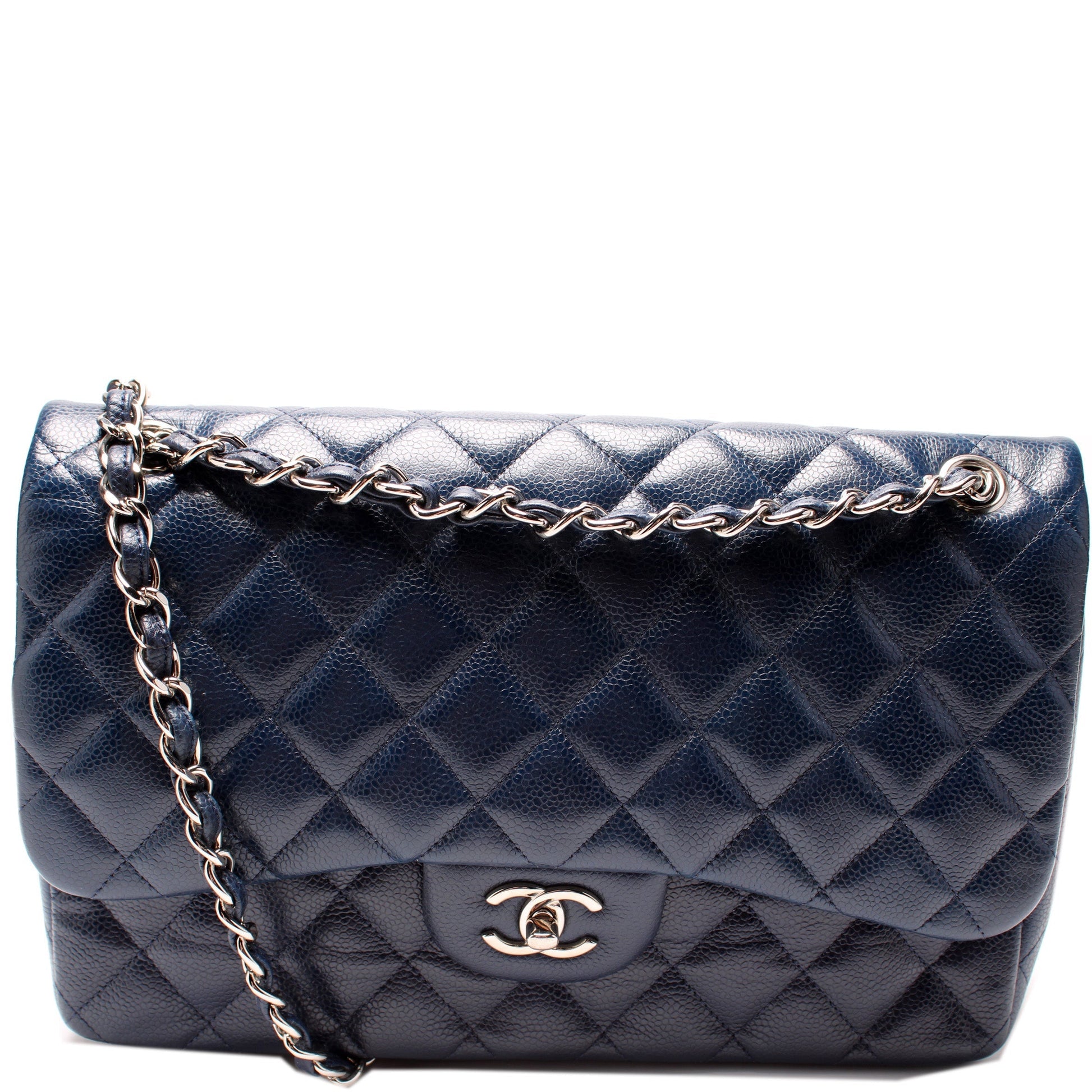 Chanel Classic Flap Jumbo Caviar 15M Handbag 15M 3