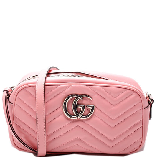 Gucci Marmont Camera Leather Small Crossbody Bag Camera 3