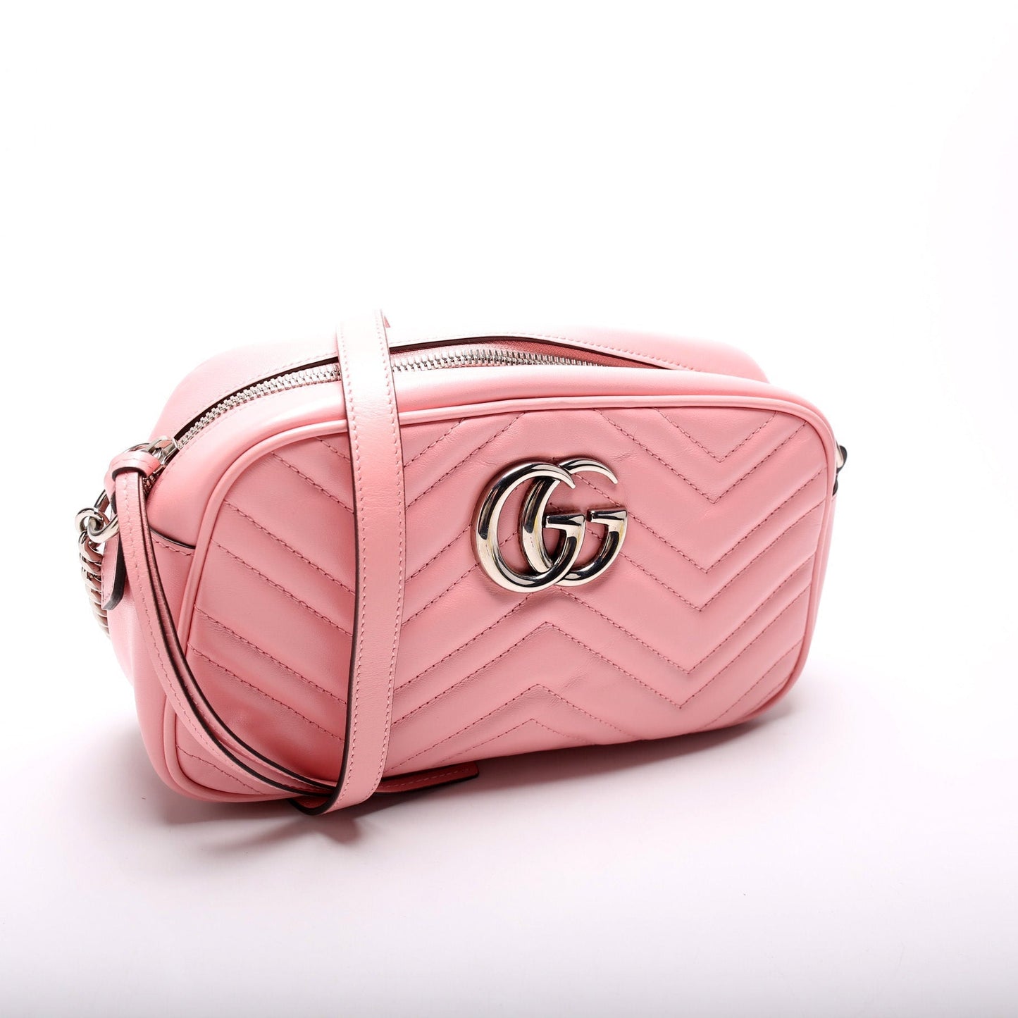 Gucci Marmont Camera Leather Small Crossbody Bag Camera 3