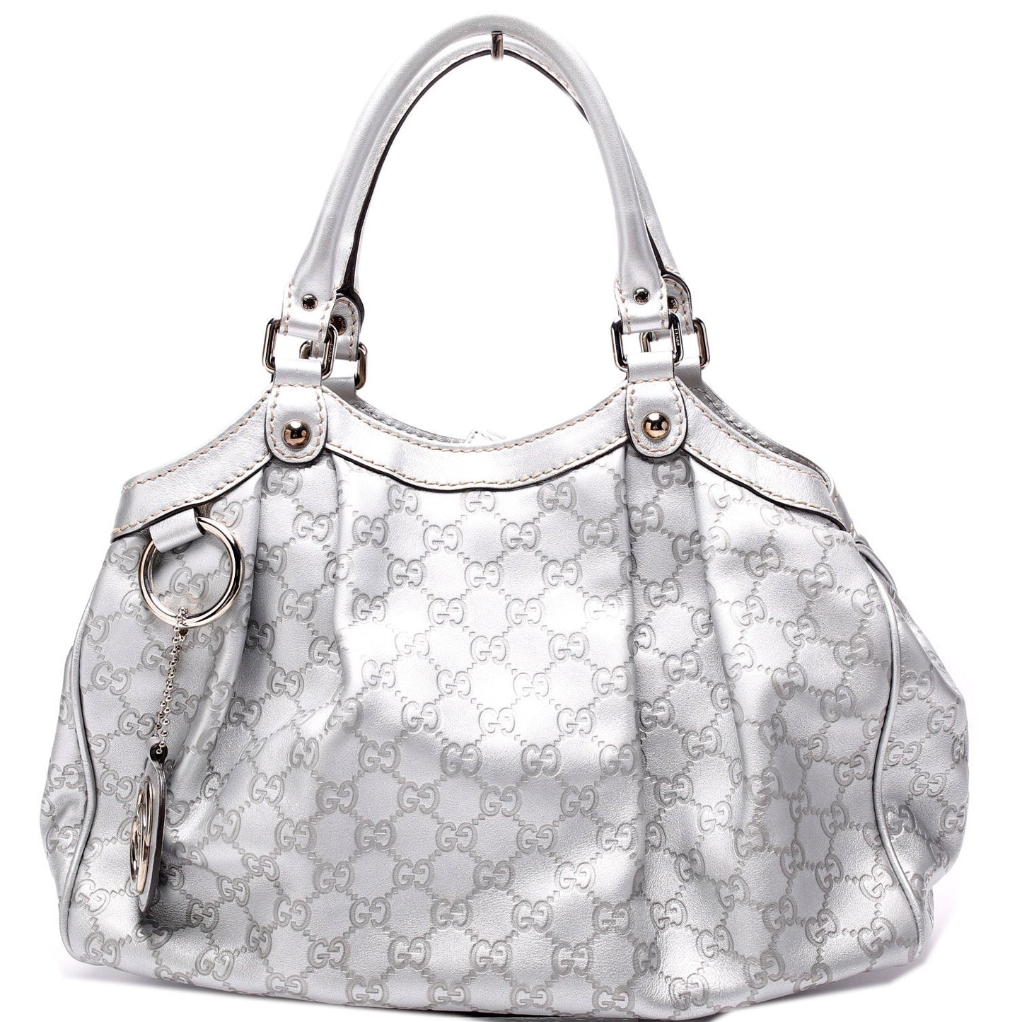 Gucci Sukey GG Leather Medium Handbag Medium 16
