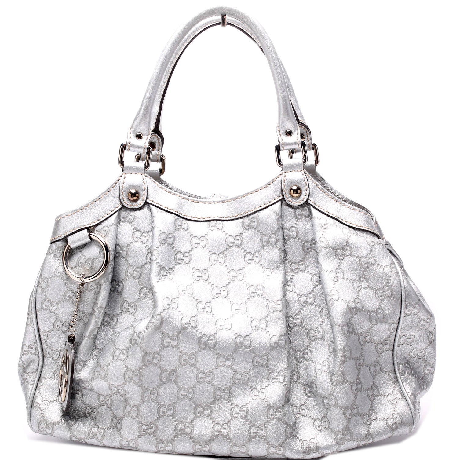 Gucci Sukey GG Leather Medium Handbag Medium 16