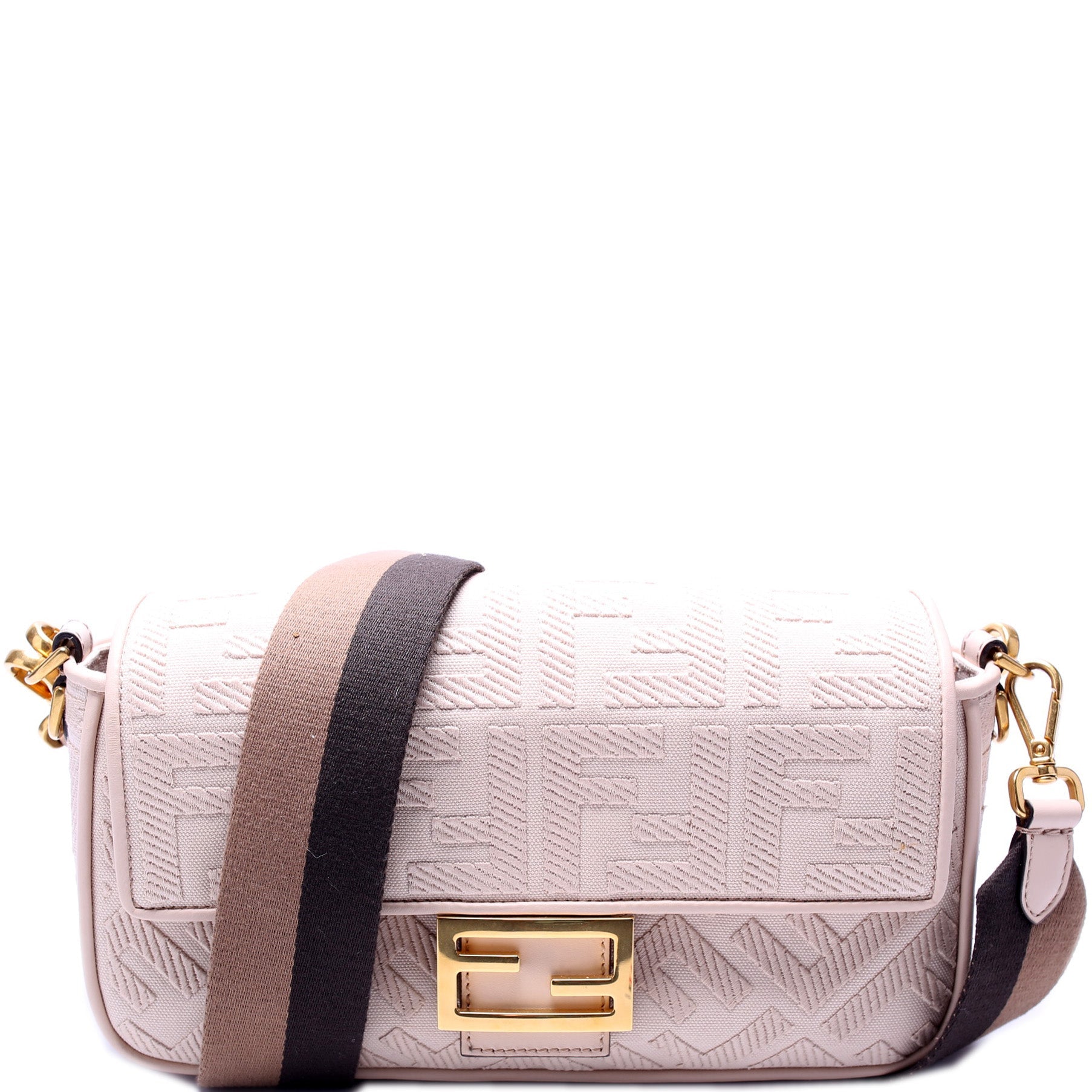 Fendi 8Br600 Ff Canvasuette Bag Travel Bag