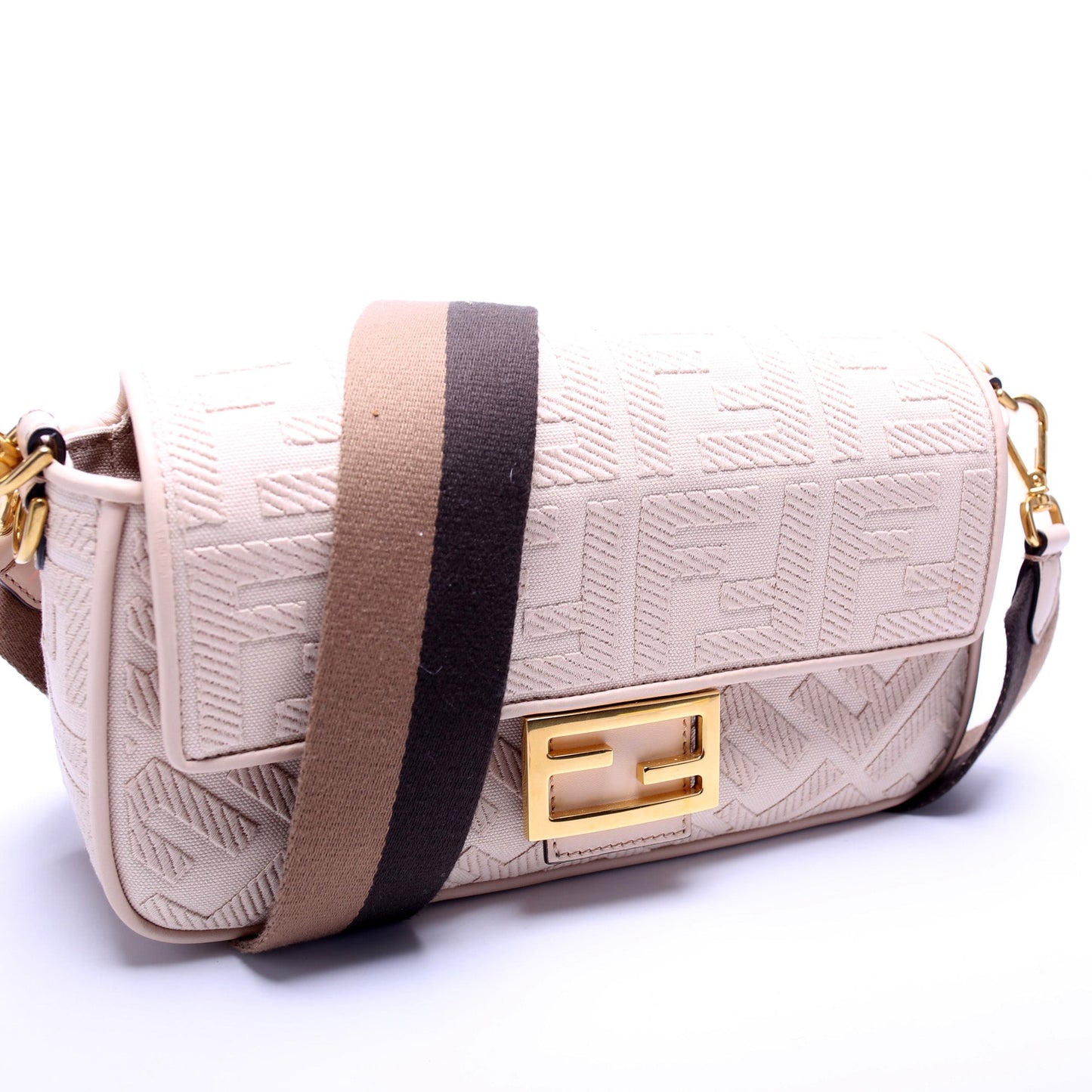 Fendi 8Br600 Ff Canvasuette Bag Travel Bag