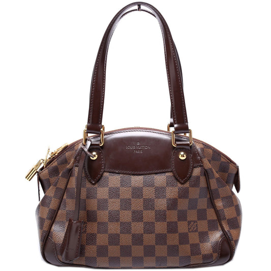 Louis Vuitton Verona Ebene PM Damier Handbag Damier Ebene