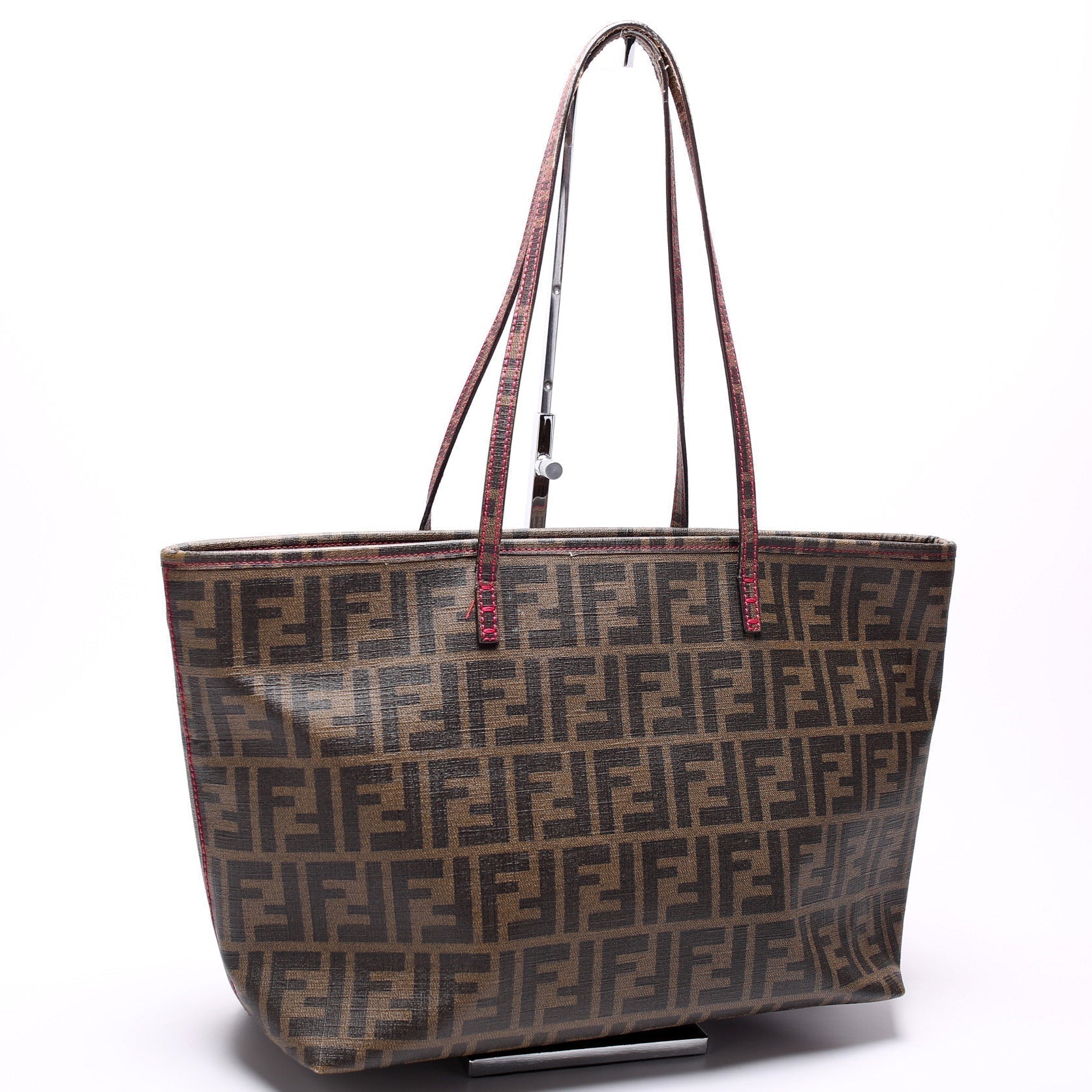 Fendi 8Bh198 Zucca Tote Bag Zip