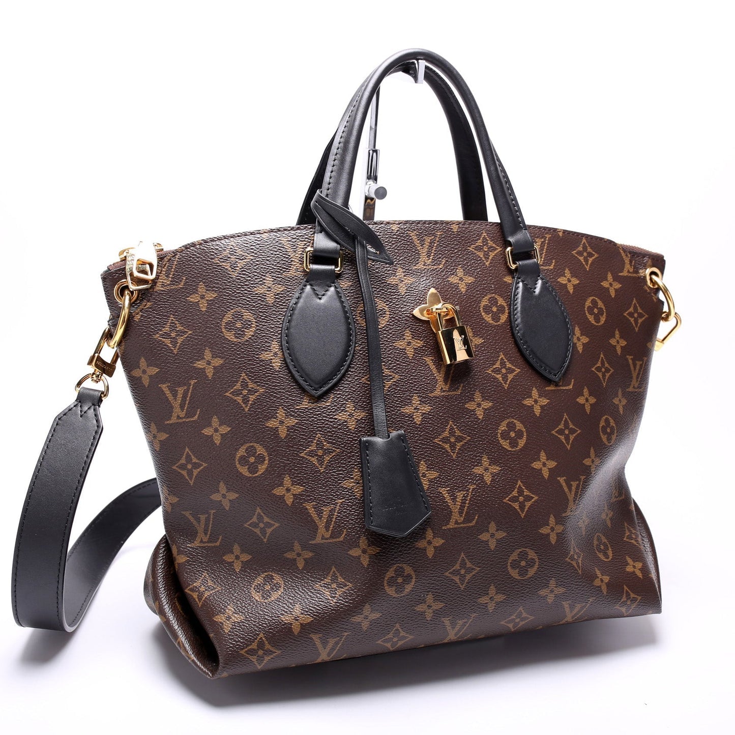 Louis Vuitton Flower Zipped MM Monogram Tote Bag