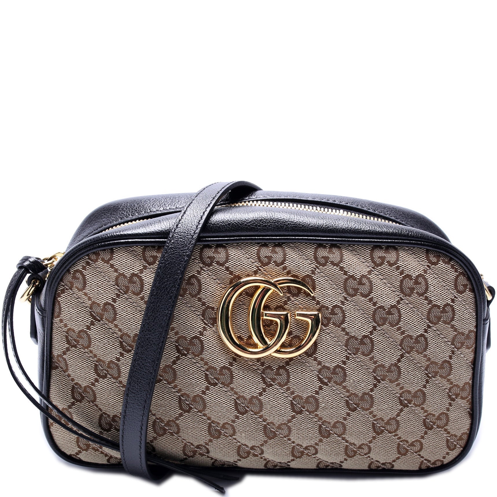 Gucci Marmont Camera Canvas Small Crossbody Bag Canvas Camera