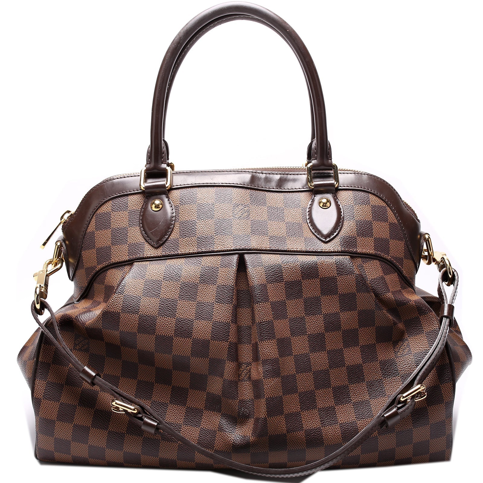 Louis Vuitton Trevi Ebene GM Damier Handbag Ebene 2