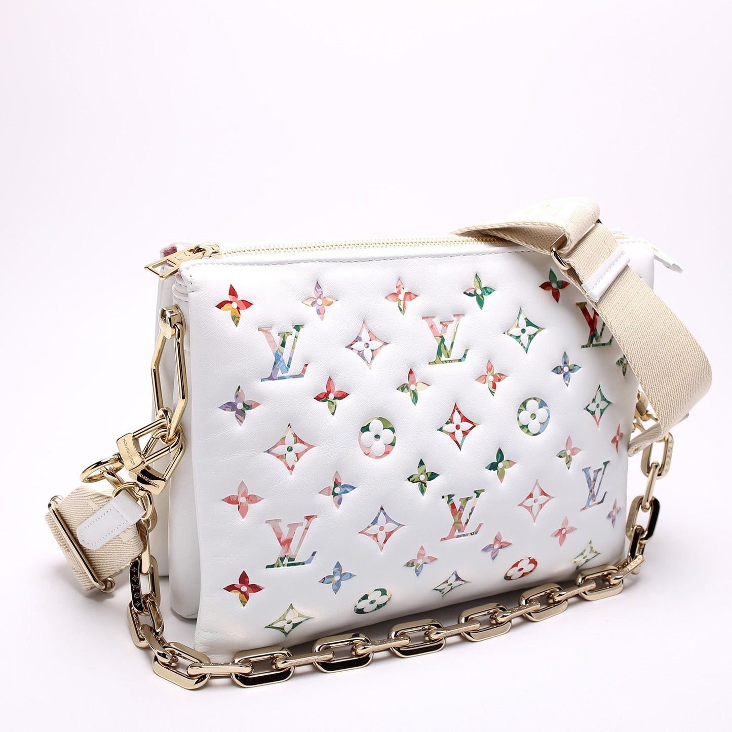 Louis Vuitton Coussin PM Garden Lambskin Handbag