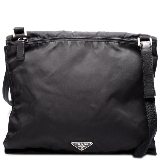 Prada Shoulder Bag Nylon Flap