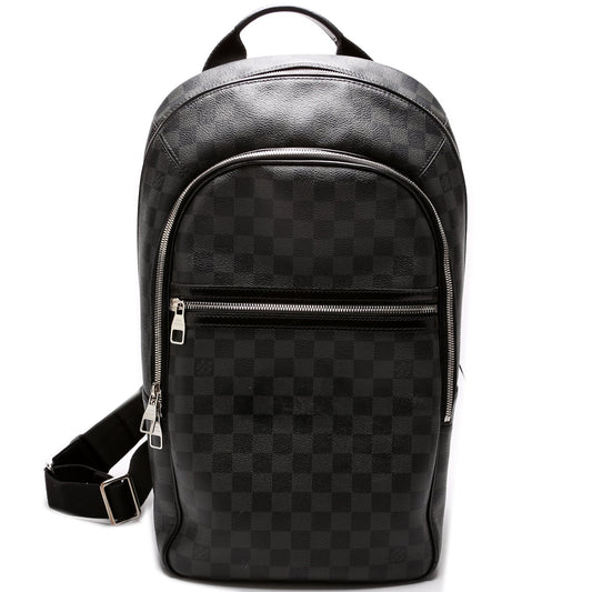 Louis Vuitton Michael Backpack Graphite Damier