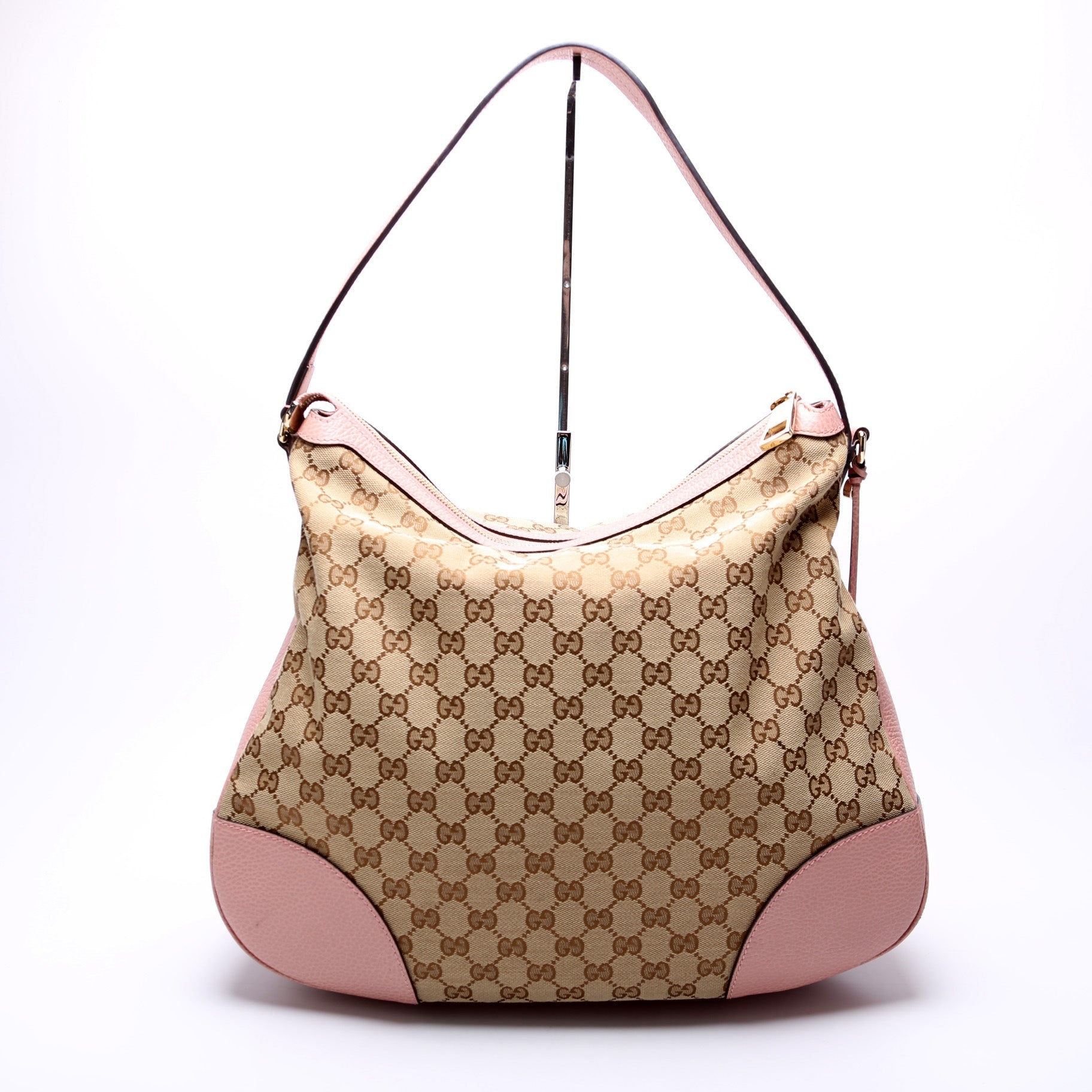 Gucci GG Bree Canvas Shoulder Bag Hobo 3
