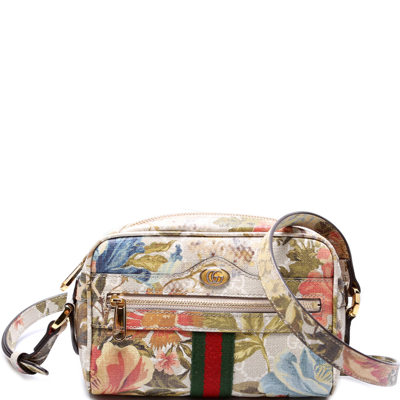 Gucci GG Flora Supreme Ophidia Mini Travel Bag