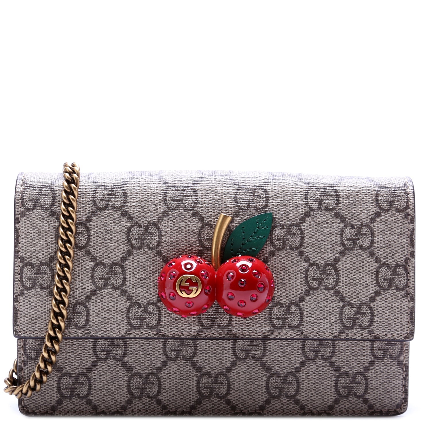 Gucci GG Supreme Cherries Mini Travel Bag