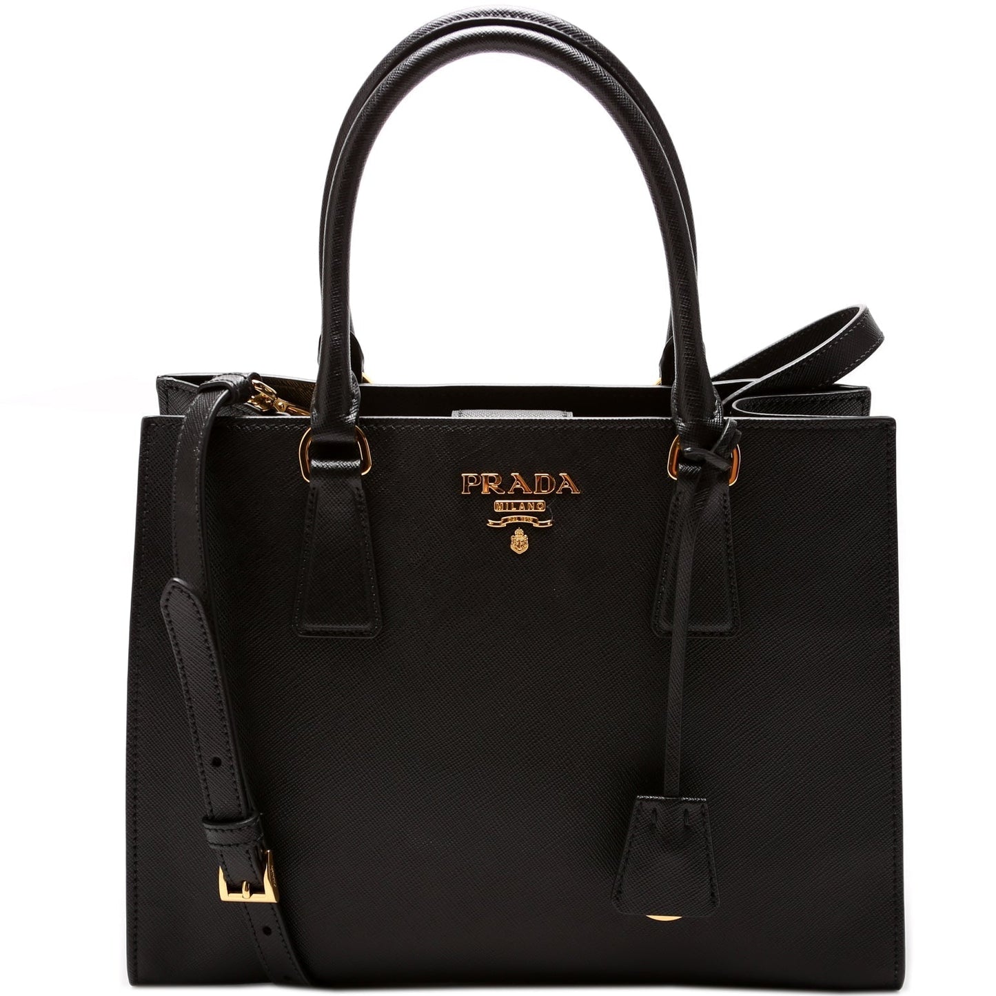 Prada Saffiano Lux Tote Bag Leather