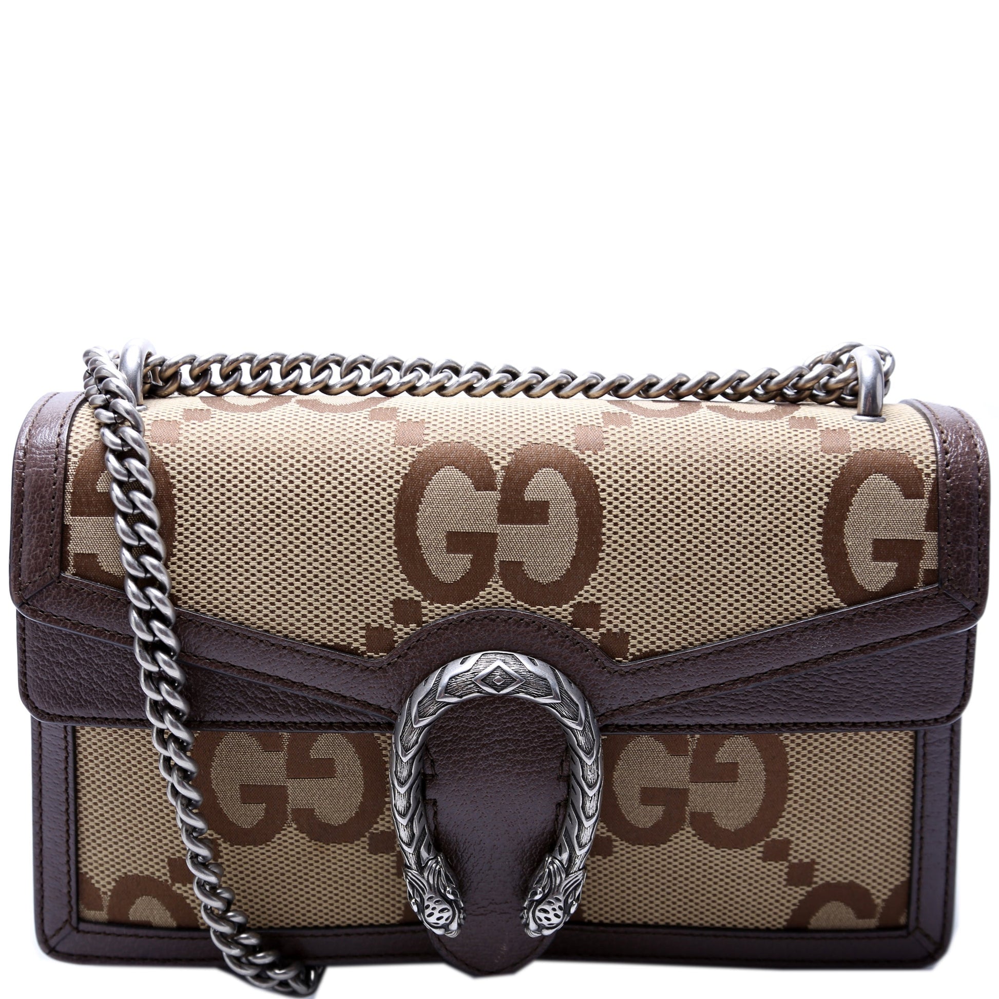 Gucci Dionysus Jumbo GG Canvas Small Shoulder Bag
