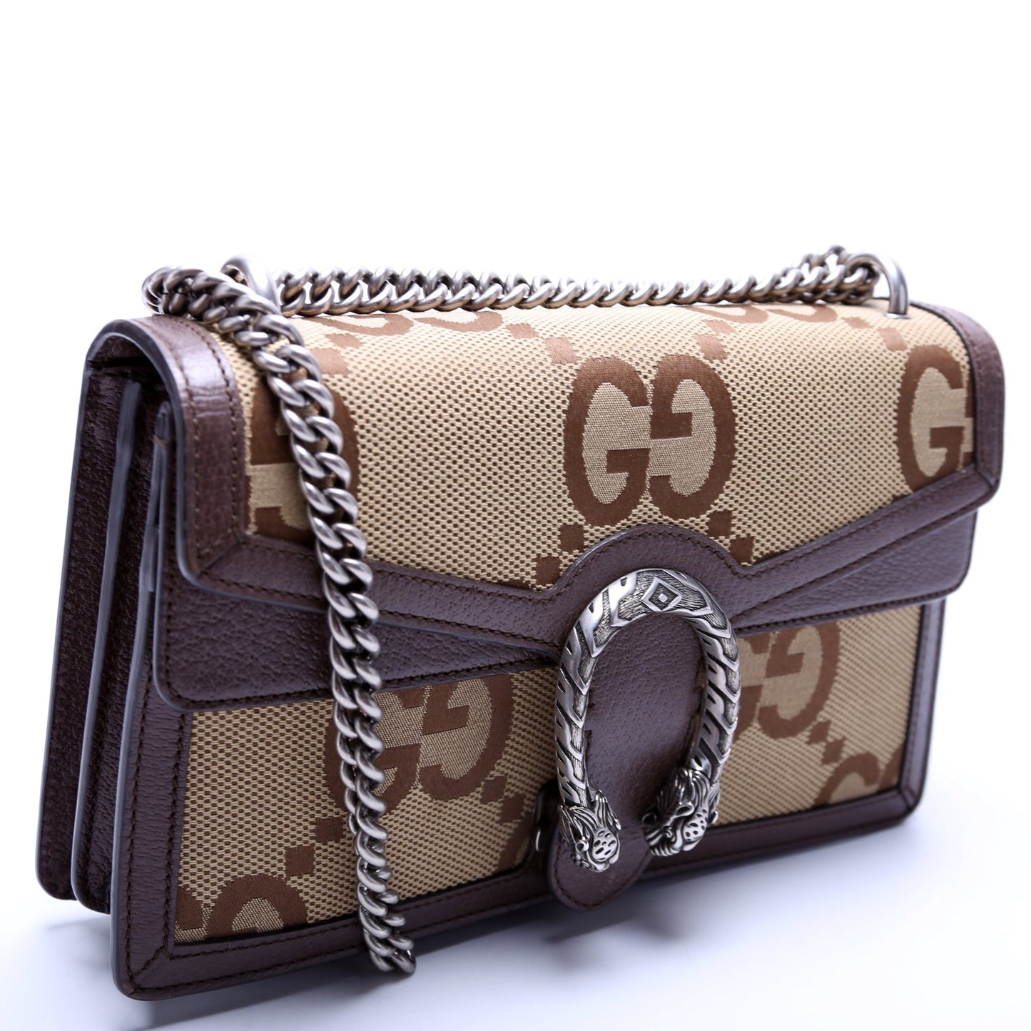 Gucci Dionysus Jumbo GG Canvas Small Shoulder Bag