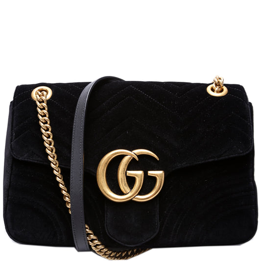 Gucci Marmont Velvet Medium Shoulder Bag Medium 2