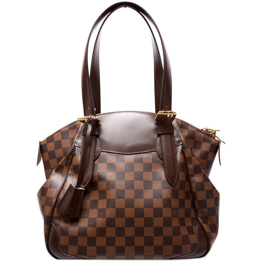 Louis Vuitton Verona Ebene MM Damier Handbag Ebene 8
