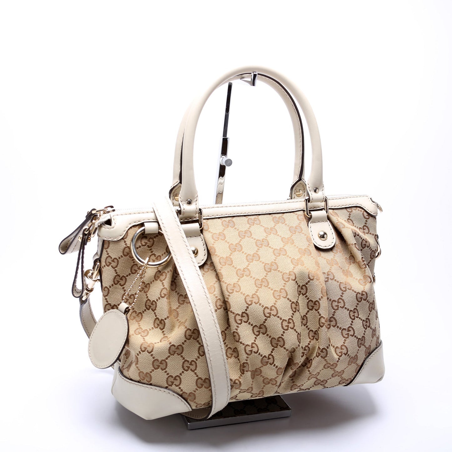Gucci GG Sukey Canvas Travel Bag Sukey Satchel