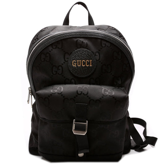 Gucci GG Off Grid Backpack Nylon Grid Backpack
