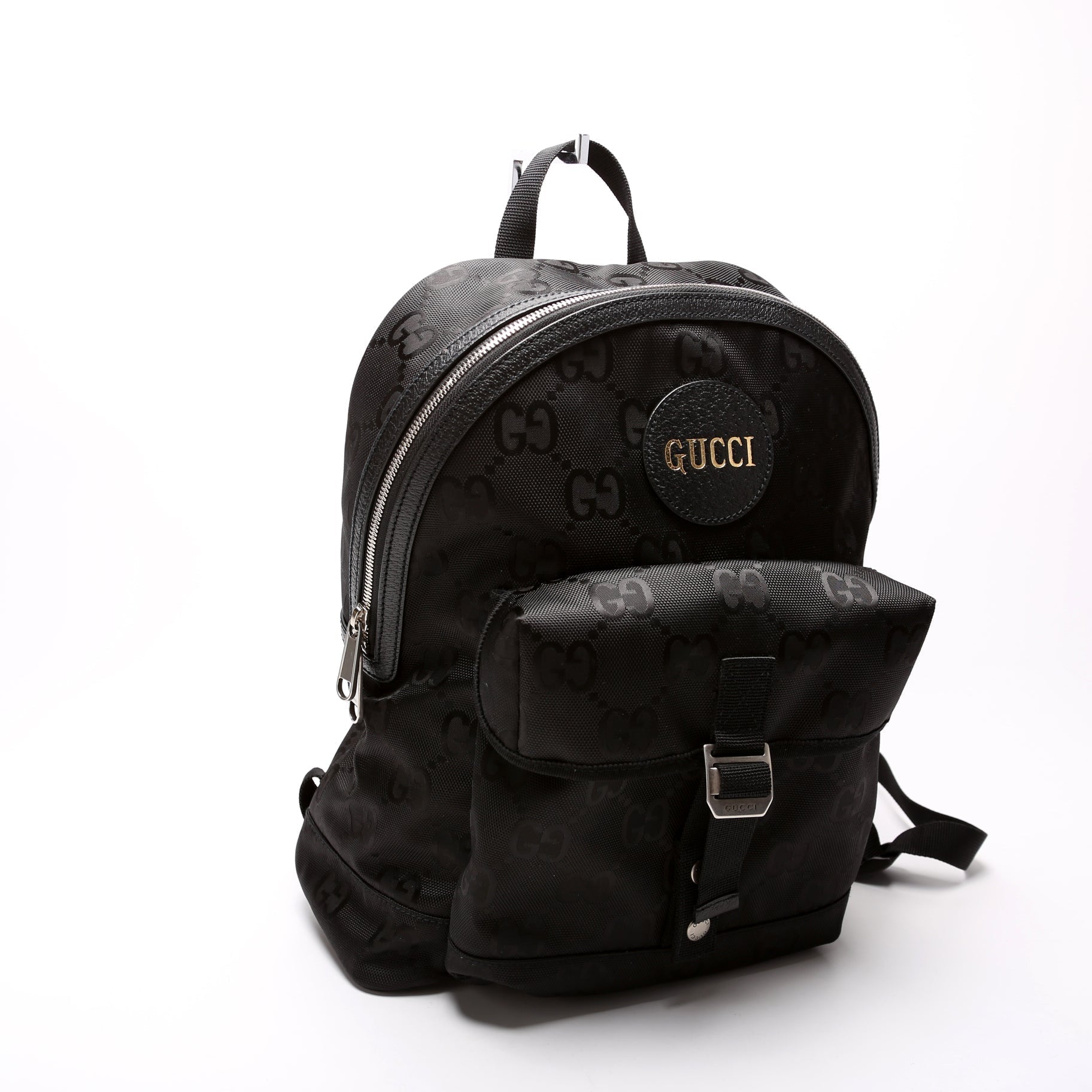 Gucci GG Off Grid Backpack Nylon Grid Backpack